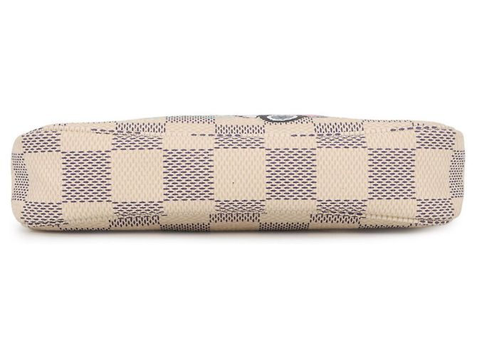 Louis Vuitton Damier Azur Mini Pochette Pink - Ansicht 3