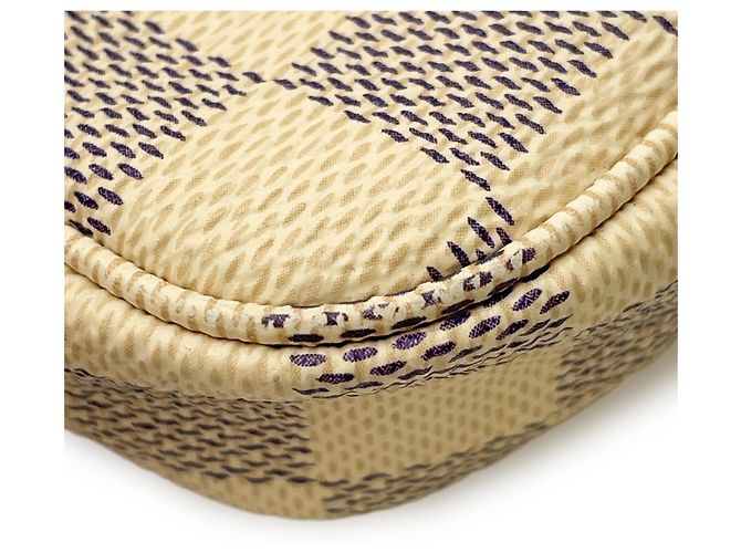 Louis Vuitton Damier Azur Mini Pochette Pink - Ansicht 6