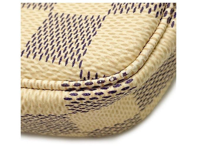 Louis Vuitton Damier Azur Mini Pochette Pink - Ansicht 7