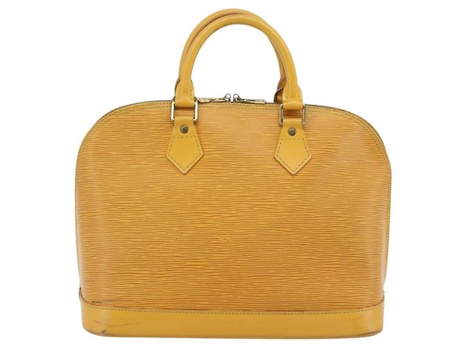 Louis Vuitton Alma Epi Leather PM Giallo - vista 2