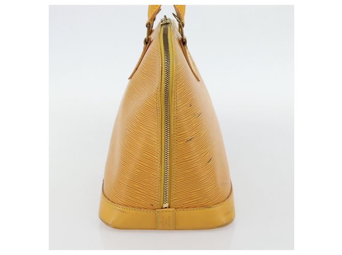 Louis Vuitton Alma Epi Leather PM Giallo - vista 3