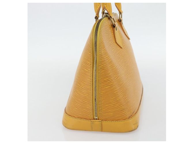 Louis Vuitton Alma Epi Leather PM Giallo - vista 4