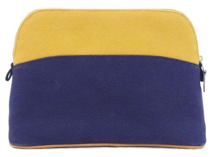 Hermès Borsa Pouch Hermes Bolide Carousel MM Blu - vista 2