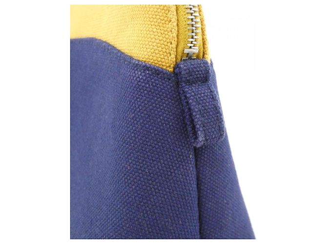 Hermès Borsa Pouch Hermes Bolide Carousel MM Blu - vista 5