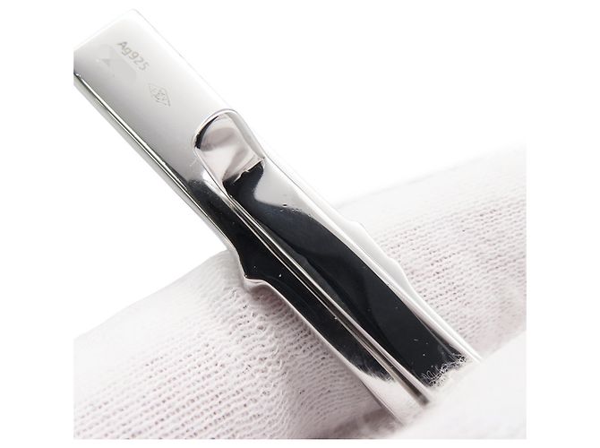 Spilla per cravatta in argento Louis Vuitton - vista 4