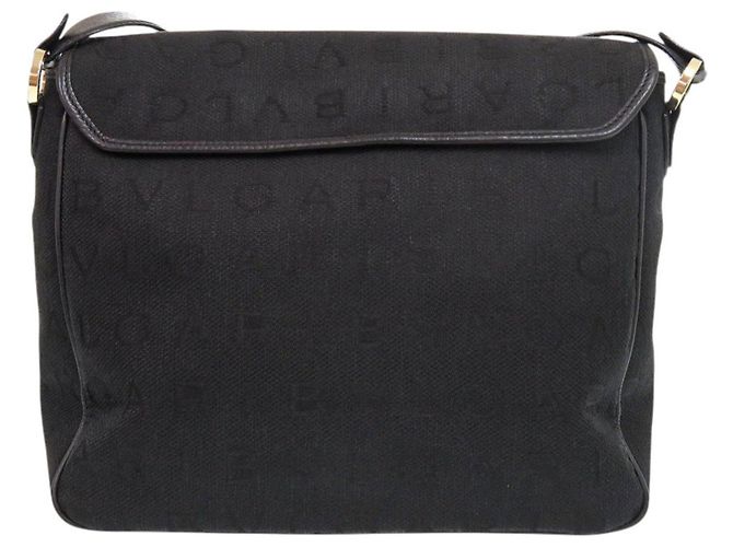 Bulgari Borsa a tracolla Bvlgari Logomania nera Nero - vista 3