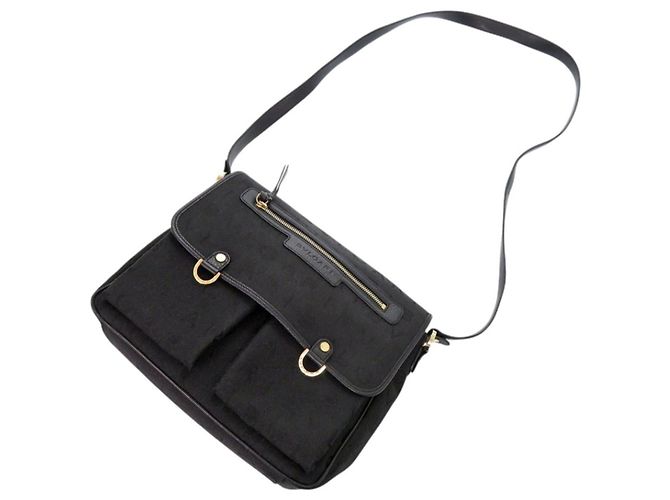 Bulgari Borsa a tracolla Bvlgari Logomania nera Nero - vista 6