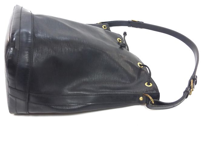 Borsa Louis Vuitton Noé GM Pelle Epi Nero - vista 14