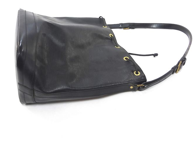 Borsa Louis Vuitton Noé GM Pelle Epi Nero - vista 19