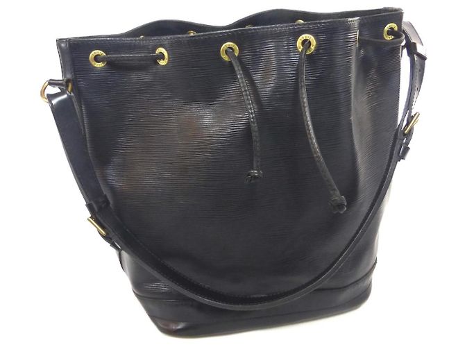 Borsa Louis Vuitton Noé GM Pelle Epi Nero - vista 2