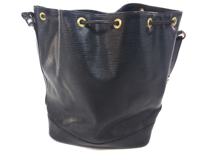 Borsa Louis Vuitton Noé GM Pelle Epi Nero - vista 6