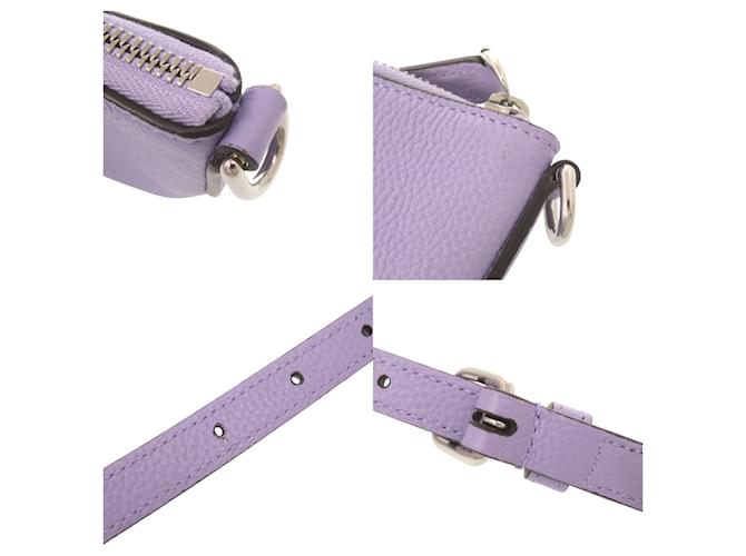 Borsa a tracolla micro mini viola Gucci Porpora - vista 10