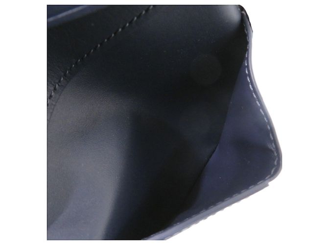 Organizer Portacarte Monogram Shadow Louis Vuitton Blu navy - vista 7