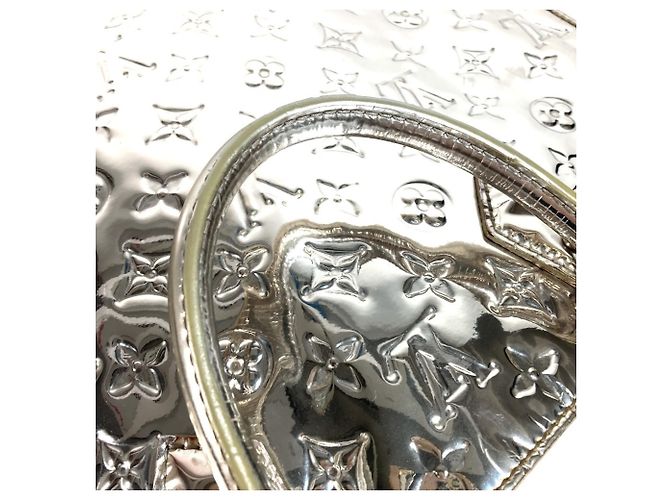 Borsa Tote Louis Vuitton Monogram Miroir Silver Argento - vista 10