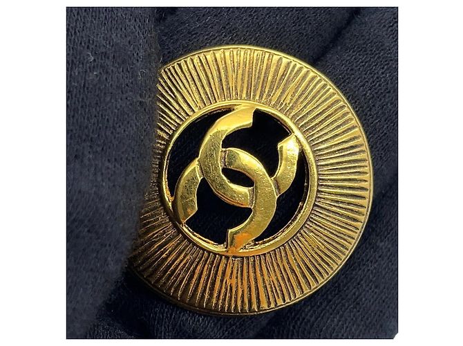 Collana in metallo Chanel D'oro - vista 6