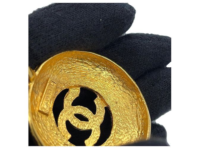 Collana in metallo Chanel D'oro - vista 7