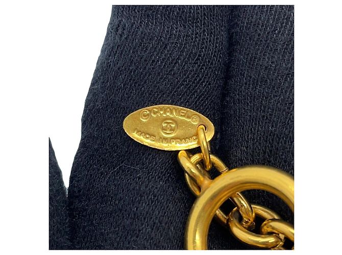 Collana in metallo Chanel D'oro - vista 9