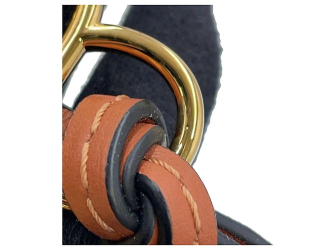 Charm per borsa in pelle di vitello Anagram Loewe Marrone - vista 8