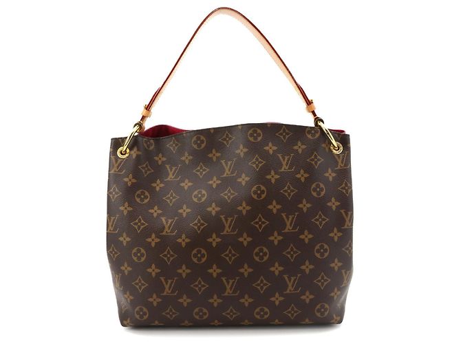 Borsa a tracolla Louis Vuitton Monogram Graceful PM Rosa Monogramma - vista 2