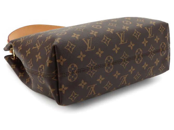 Borsa a tracolla Louis Vuitton Monogram Graceful PM Rosa Monogramma - vista 4