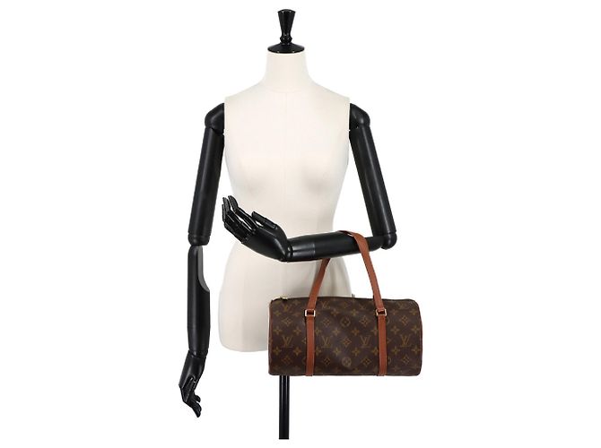 Borsa Louis Vuitton Monogram Papillon 30 Monogramma - vista 10