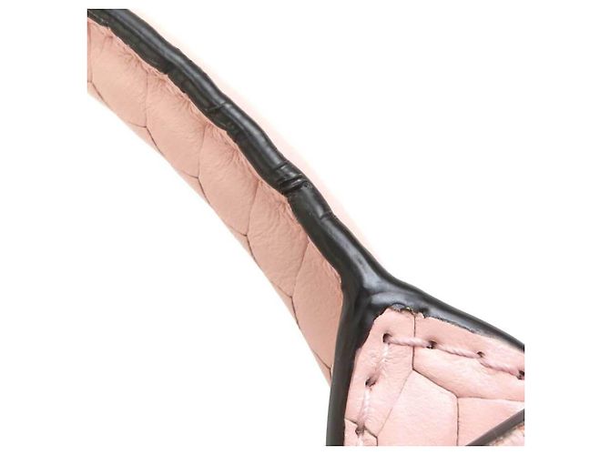 Borsa a mano/Borsa a tracolla in pelle rosa Salvatore Ferragamo - vista 12