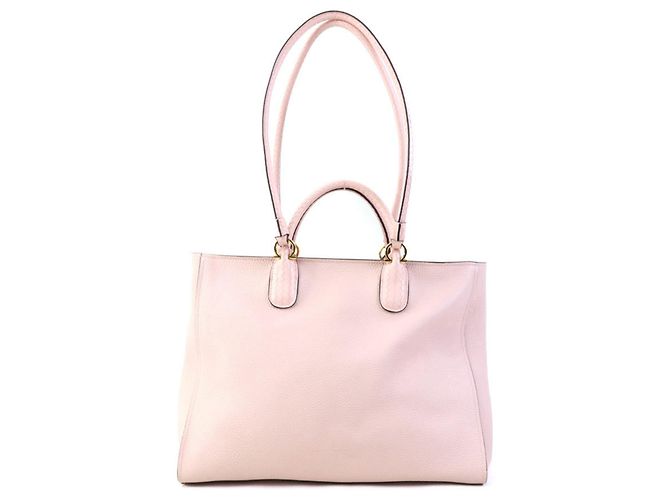 Borsa a mano/Borsa a tracolla in pelle rosa Salvatore Ferragamo - vista 16