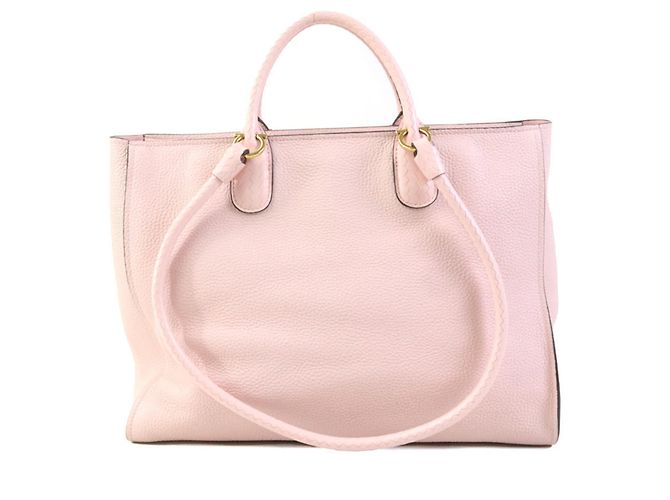 Borsa a mano/Borsa a tracolla in pelle rosa Salvatore Ferragamo - vista 3