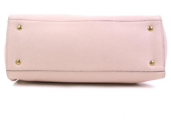 Borsa a mano/Borsa a tracolla in pelle rosa Salvatore Ferragamo - vista 4
