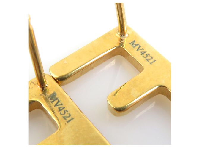 Orecchini Fendi Gold D'oro - vista 6