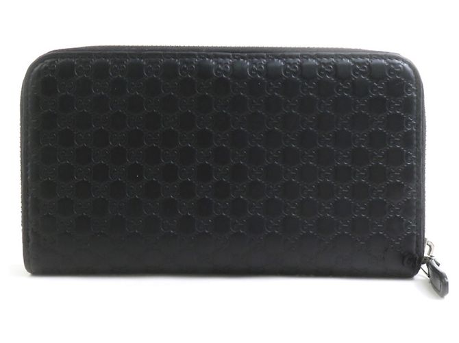 Cartera larga de cuero negro Gucci - vista 2