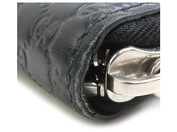 Cartera larga de cuero negro Gucci - vista 5