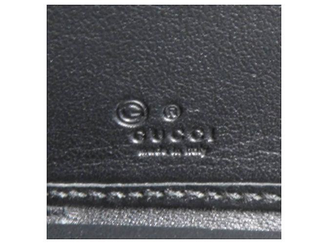Cartera larga de cuero negro Gucci - vista 6