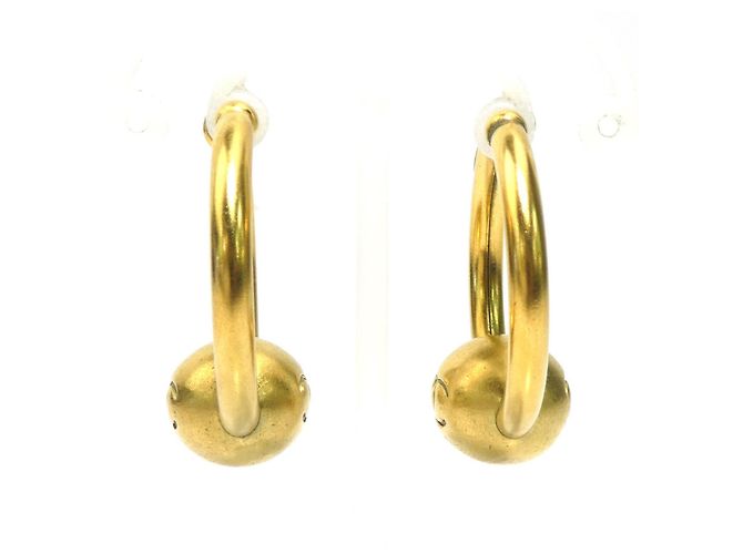 Orecchini a clip in metallo dorato Chanel D'oro - vista 2