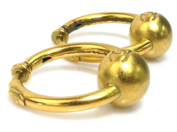 Orecchini a clip in metallo dorato Chanel D'oro - vista 5