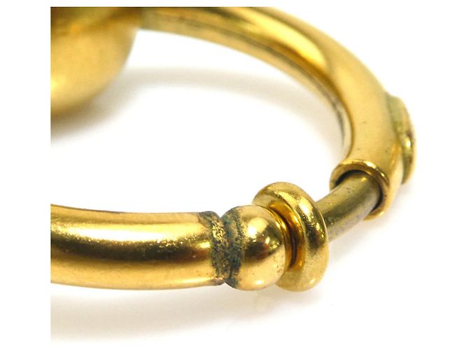 Orecchini a clip in metallo dorato Chanel D'oro - vista 7