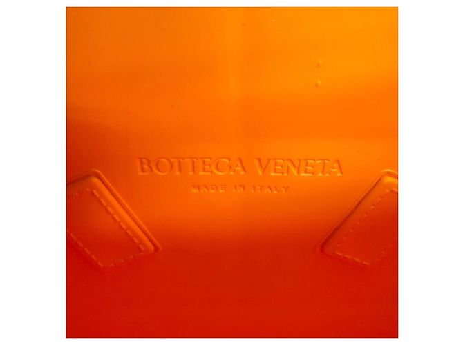 Borsa a mano Bottega Veneta Arco Tote Mini in gomma Arancione - vista 16