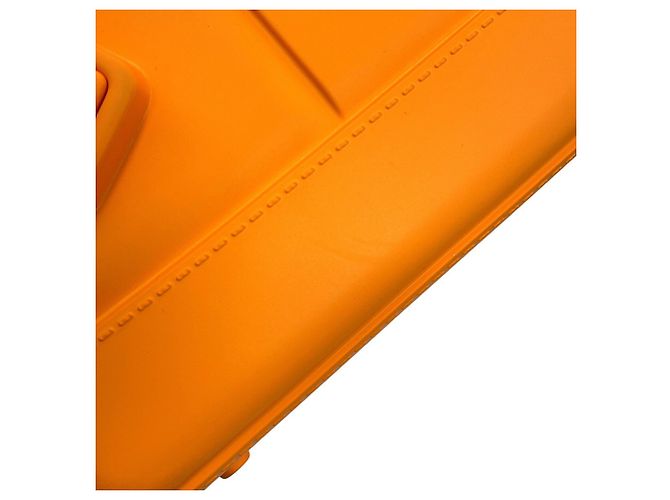 Borsa a mano Bottega Veneta Arco Tote Mini in gomma Arancione - vista 9