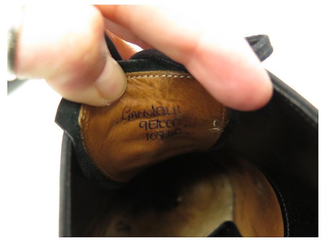 SCARPE OXFORD JOHN LOBB GARNIER II 9E 43 IN PELLE NERA Nero - vista 10