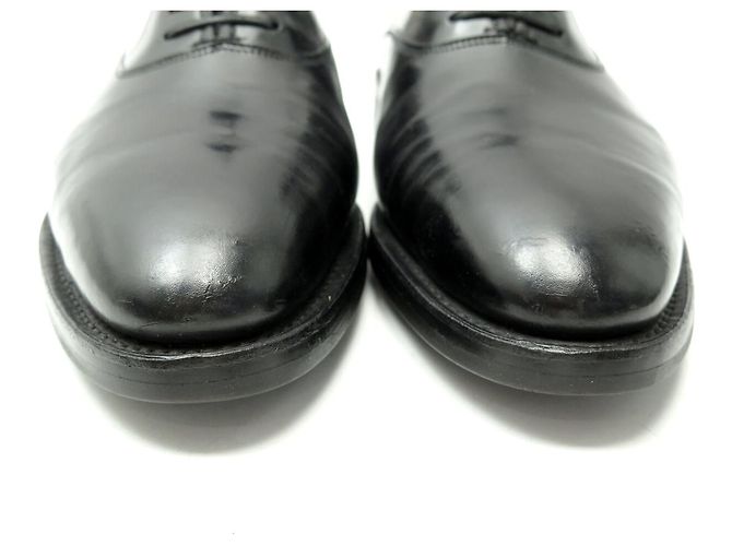 SCARPE OXFORD JOHN LOBB GARNIER II 9E 43 IN PELLE NERA Nero - vista 4