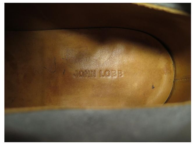 STIVALETTI IN PELLE JOHN LOBB ROMSEY 8.5E 42.5 CHUKKA Nero - vista 9