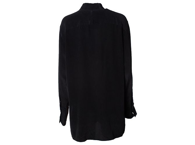 Joseph, camicia di seta nera Nero - vista 3