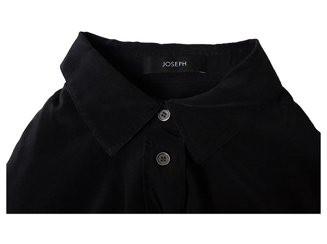 Joseph, camicia di seta nera Nero - vista 5