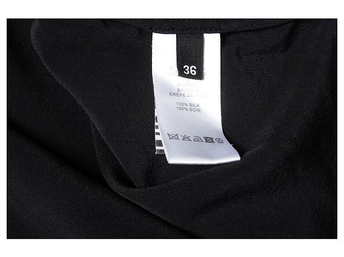 Joseph, camicia di seta nera Nero - vista 7