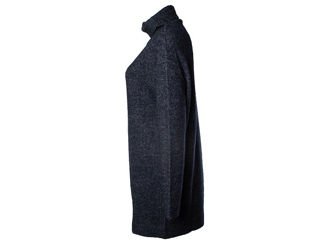 Isabel Marant Etoile, Strickkleid mit Rollkragen Blau - Ansicht 2