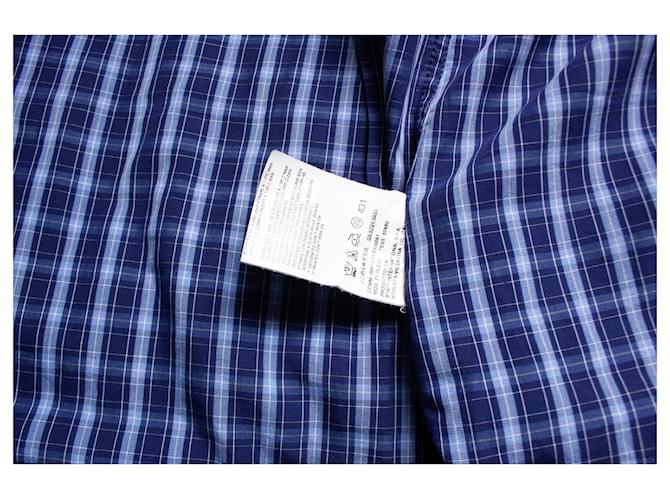 Dsquared2, dunkelblaue Karo-Bluse - Ansicht 5