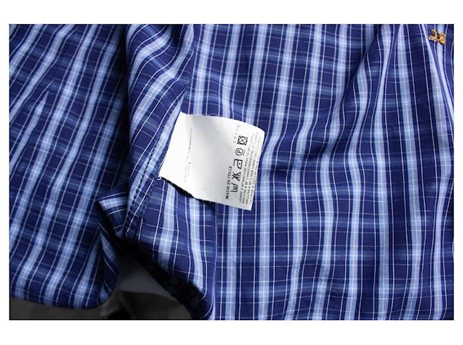 Dsquared2, dunkelblaue Karo-Bluse - Ansicht 6