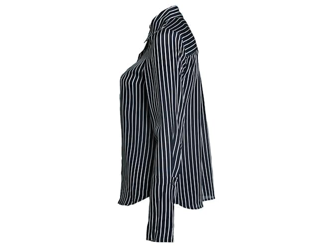 Frame Denim FRAME, camicia a righe blu e bianca Multicolore - vista 2