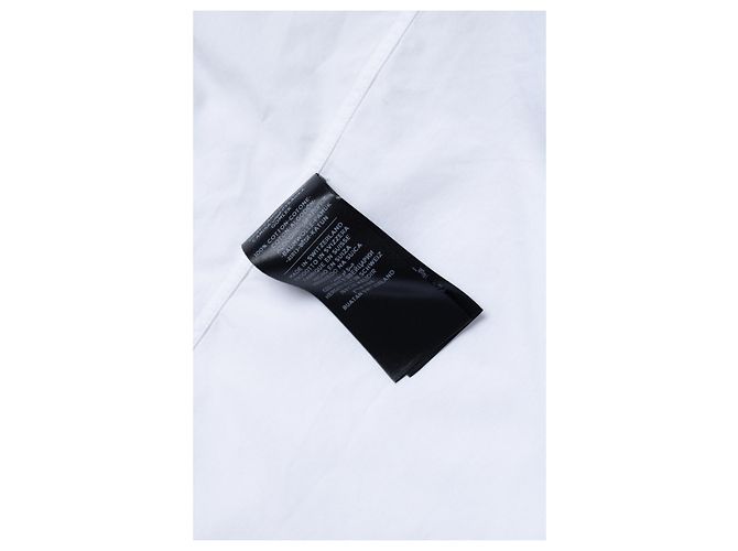 Tom Ford, Camicia da smoking con pieghe in bianco - vista 8