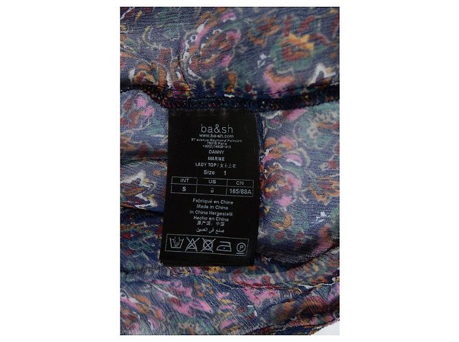 Ba&sh, Wickelbluse Danny mit Blumenprint Mehrfarben - Ansicht 5